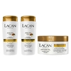 Kit Lacan Argan Oil Shampoo + Condicionador + Máscara