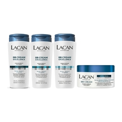 Kit Lacan BB Cream Shampoo Condicionador Leave-in Mascara
