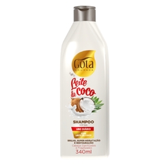 Kit Gota Leite de Coco Uso Diario Shampoo + Cond + Creme - comprar online