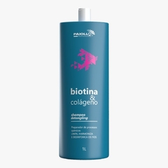 Shampoo Detangling Biotina E Colágeno Paiolla 1l Preparador