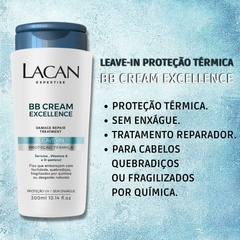 Kit Lacan BB Cream Shampoo Condicionador Leave-in Mascara - Beleza Marcante Cosméticos