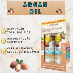 Kit Headline Argan Oil Shampoo E Condicionador 500ml na internet