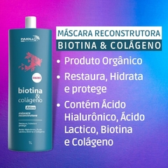 Mascara Reconstrutora Biotina & Colageno Paiolla 1000ml na internet