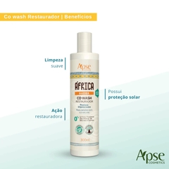 Kit Apse Africa Baoba Shampoo Condicionador Co Wash Gelatina - Beleza Marcante Cosméticos