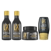 Kit Lokenzzi Reestruturador Shampoo Cond Mascara Leave In