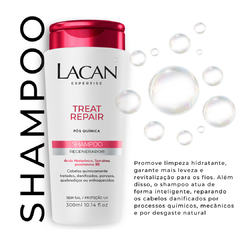 Shampoo Regenerador Treat Repair Lacan 300ml na internet