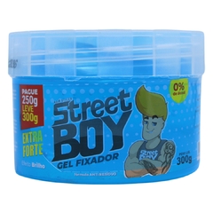 Gel Fixador Extra Forte Azul Street Boy 300G
