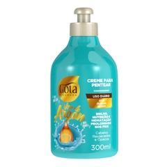 Kit Gota Óleo de Argan Uso Diário Shampoo + Cond + Creme - Beleza Marcante Cosméticos