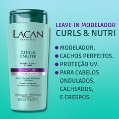 Leave-in Modelador Curls & Nutri Lacan 300ml na internet