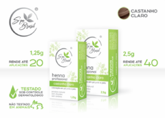 Henna Profissional Castanho Claro Spa Brasil 1,25g na internet