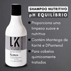 Kit Lokenzzi pH Equilibrio Shampoo Nutritivo Acidificante - Beleza Marcante Cosméticos