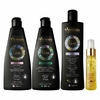 Kit Arvensis Cachos Shampoo Cond Ativ Ondulados Óleo Tec Oil