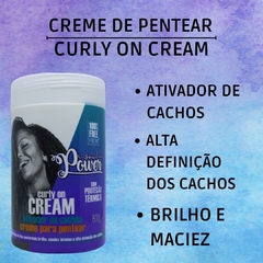Creme De Pentear Curly On Cream Soul Power 800g Ativador na internet