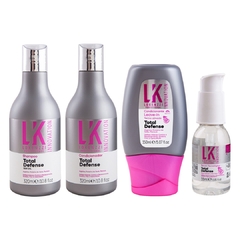 Kit Lokenzzi Total Defense Shampoo + Cond + Leave In + Serum