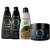 Kit Arvensis Shampoo Condicionado e Máscara Cachos Ondulados + Leave-in Hidratação