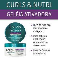 Kit Lacan Curls e Nutri Completo 7 itens para Cachos - comprar online