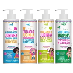 Kit Widi Care Jubinha Shampoo Cond Creme Ondulados Gelatina