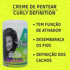 Creme De Pentear Curly Definition Cream Soul Power 800g na internet