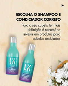 Kit Lokenzzi Ondas Marcantes Shampoo + Condicionador + Serum na internet