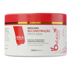 Kit Reconstrução Capilar Beleza Marcante Shampoo + Condicionador + Mascara - Beleza Marcante Cosméticos