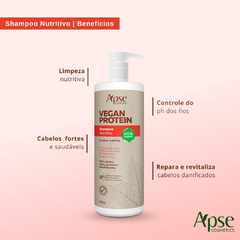 Kit Apse Vegan Shampoo Cond e Máscara + Ativador de Cachos - comprar online