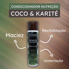 Condicionador Nutrição Coco E Karité Soft Beauty 300ml na internet
