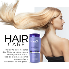 Kit Lacan Liss Progress Shampoo Cond Leave in Mascara - comprar online