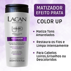 Kit Lacan Color Up Shampoo Silver + Matizador Efeito Prata na internet