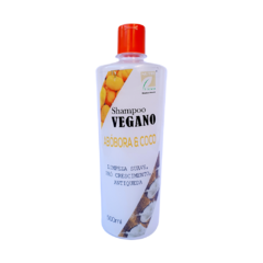 Kit Nutriflora Vegano Coco Shampoo Máscara Gelatina Babosa - comprar online