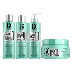 Kit Lokenzzi Hair Real 10 Effects Sh Cond Modelador Mascara