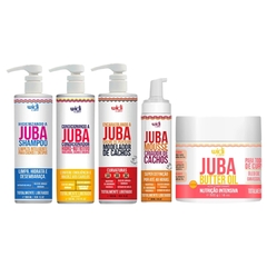 Kit Widi Care Juba Shampoo Cond Encaracolando Mousse Butter