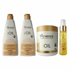 Kit Arvensis Tec Oil Shampoo + Cond. + Máscara + Finalizador