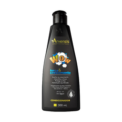 Kit Arvensis Shampoo, Condicionador e Máscara Força E Crescimento Wow + Geleia Suave Fixação Cachos 250g - Beleza Marcante Cosméticos