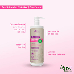 Kit Apse Cachos Shampoo e Condicionador 1l + Gelatina 500ml na internet