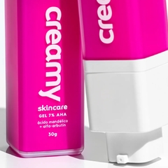 Gel Facial Ácido Mandélico Clareador Antiacne Creamy 30g - Beleza Marcante Cosméticos