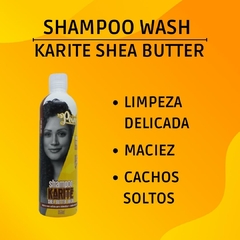 Shampoo Karite Shea Butter Wash Soul Power 315ml Cachos na internet