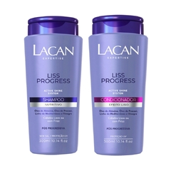 Kit Lacan Liss Progress Shampoo + Condicionador Efeito Liso