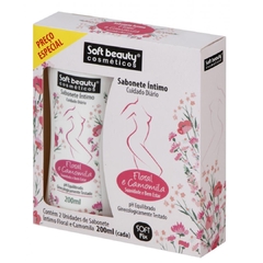 Kit Soft Beauty 2 Sabonete Íntimo Floral E Camomila 200ml