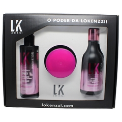 Kit Especial Lokenzzi Liso Perfeito Shampoo Spray Máscara