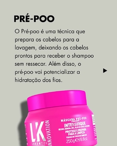 Kit Lokenzzi Intensifique Shampoo Cond Mascara Pré Poo Gloss - loja online