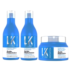 Kit Lokenzzi Acido Hialuronico Shampoo Condicionador Mascara