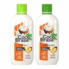 Kit Gota Coco e Queratina Shampoo e Condicionador 300ml