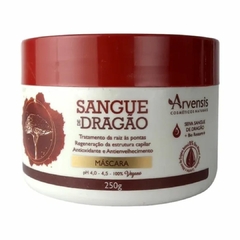 Imagem do Kit Arvensis Cachos Shampoo Cond + Máscara Sangue de Dragão