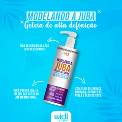 Kit Widi Care Juba Shampoo Creme Encrespando Geleia Mascara - loja online