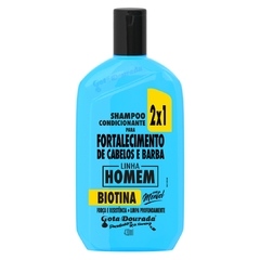 Kit Gota Fortalecimento Homem Shampoo 2x1 e Tônico Capilar na internet