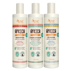 Kit Apse África Baobá Shampoo + Condicionador + Co Wash