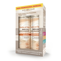 Kit Headline Brilho Espelhado Shampoo E Condicionador 1l - comprar online