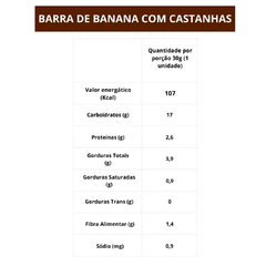 Kit Uncooked 6 Barra De Banana Com Castanhas Vegano 30g na internet