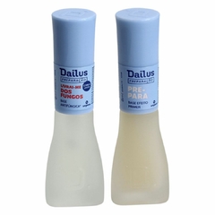 Kit Dailus Esmalte Base Antifúngica + Efeito Primer Prepara