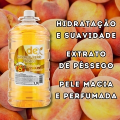 Sabonete Líquido Galão Pêssego Hidratação Suavidade 1,9l Dex - comprar online